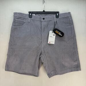 LEVI'S SIZE 44 CORDUROY SHORTS GREY CORDURA NWT